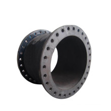 Flexible flanged rubber compensator expansion joint for pipe and building